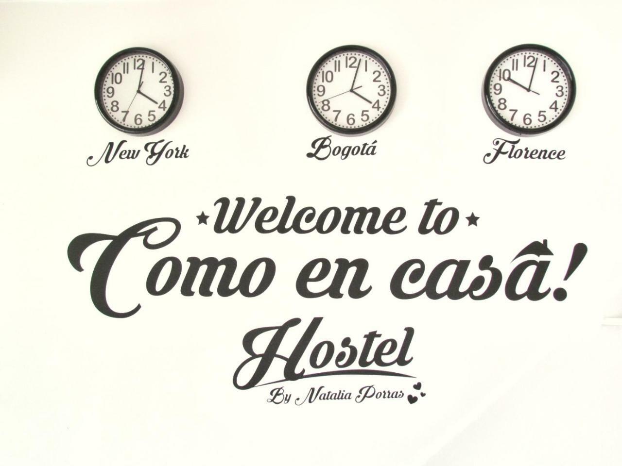 Como En Casa! Restaurante Y Hostal Богота Экстерьер фото